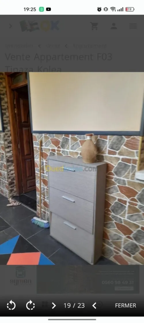 Location Appartement F3 Tipaza Kolea