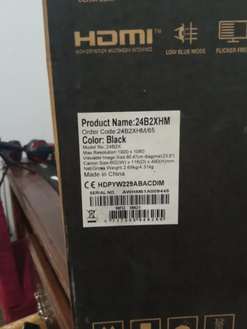 Écran AOC 24B2XHM - 23.8" Full HD