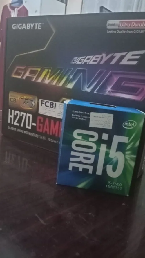 Carte mère H270 +Processeur i5 7500  + Ventirad Cooler Master Hyper 412