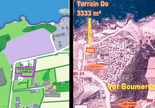 Vente Terrain Boumerdès Thenia