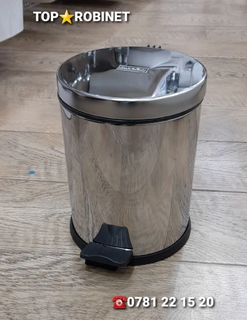 Poubelle inox