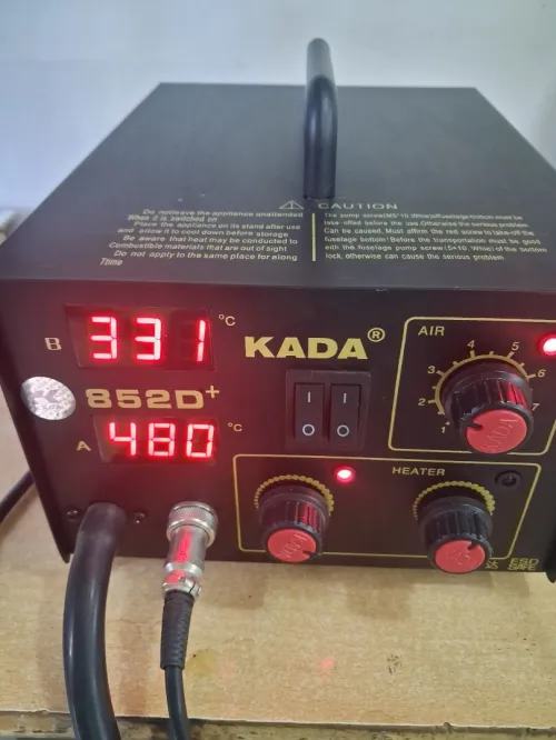 Air chaud et alimentation