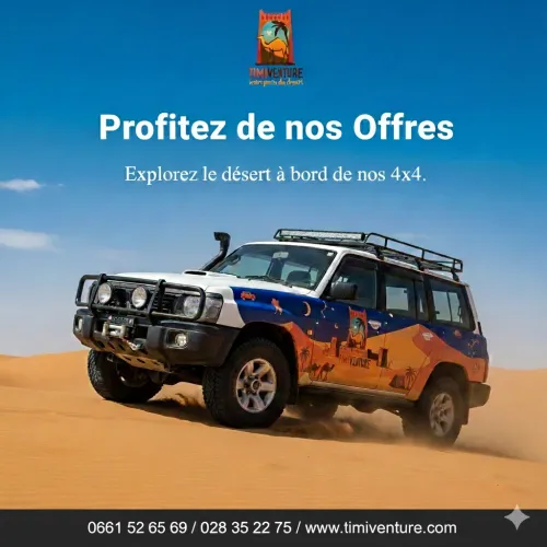 LOCATION 4X4 a TIMIMOUN