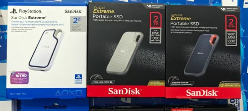 SanDisk extreme portable SSD 2to