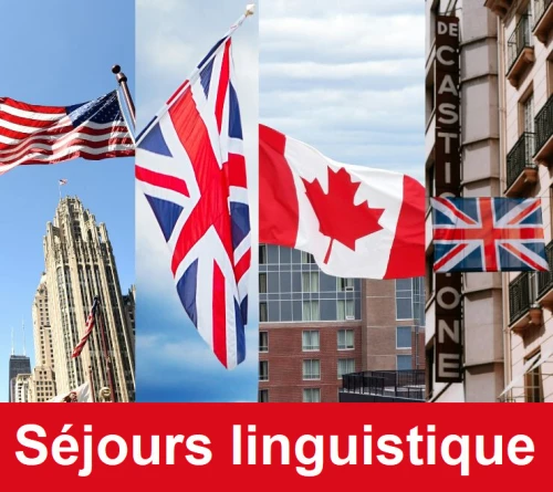 تعلم الإنجليزية في بريطانيا، امريكا، كندا | Séjour linguistique Angleterre (UK) Etas Unis (USA) Canada | voyage organisé