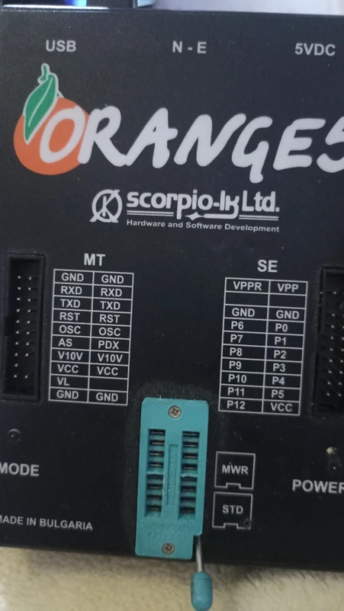 programateur eeprom et mcu orange 5