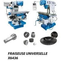 ماكنات الخراطة. الات الخراطة و التفريز  MACHINES FABRICATION MÉCANIQUE. Tours et fraiseuses