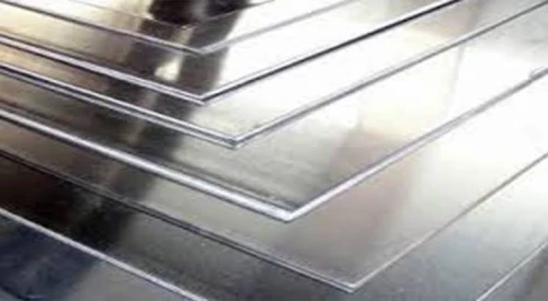 Tole inox et aluminium 