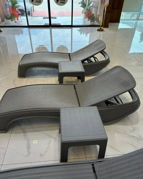 Chaise longue 4 positions transat