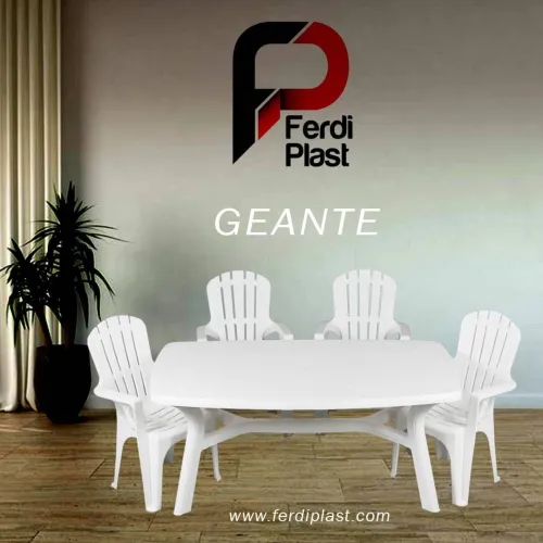LA TABLE GÉANTE SANS CHAISES