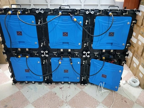 écran géant led extérieur avec cabinet