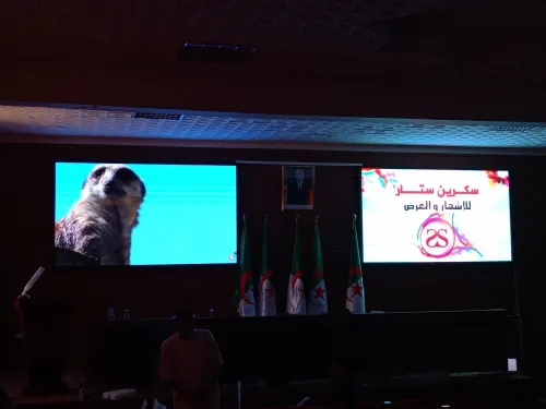 Grand mur vidéo Led P2.5 pour salle de conférence