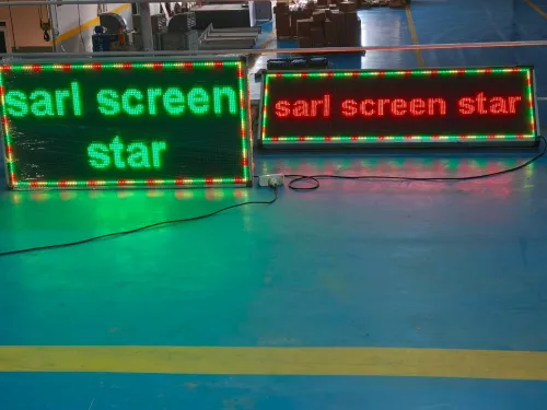 panneau led programmable