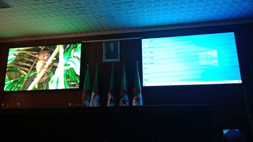 Grand mur vidéo Led P2.5 pour salle de conférence