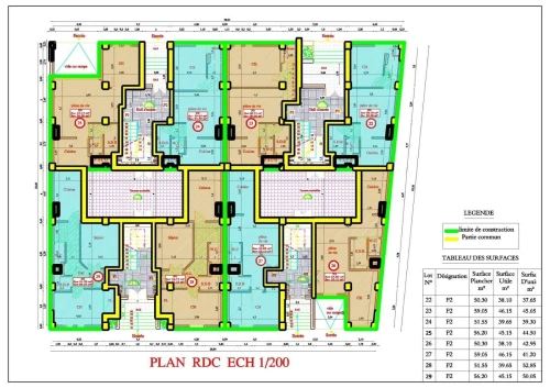 Vente Appartement F3 Alger Bordj el kiffan