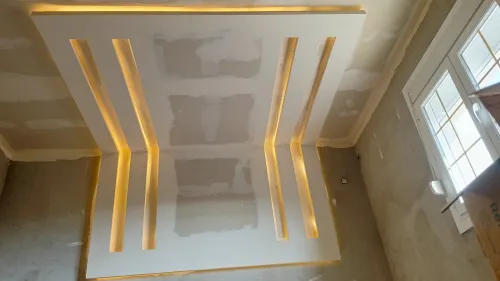 faux plafond  placoplatre