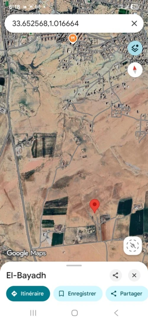 Vente Terrain El Bayadh El bayadh