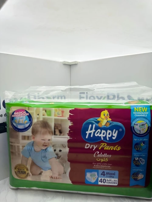 Couche HAPPY DRY PANTS 4 maxi 40