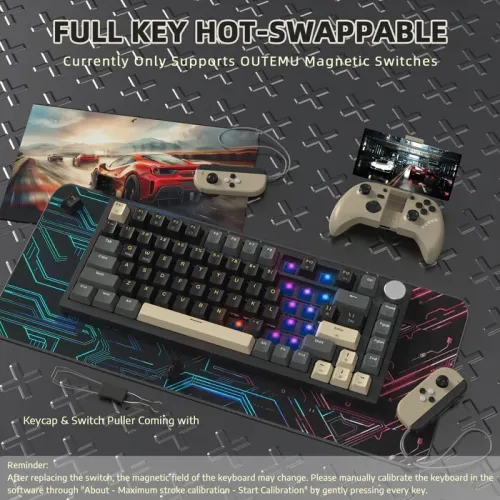 ATTACK SHARK K85-Keyboard