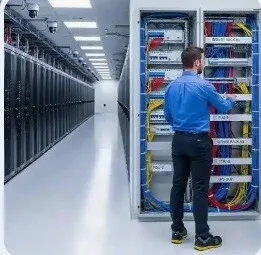 Installation Tout systeme courant faible réseau informatique Actve Passive /Data centre / Telesurveillance / intrusion / incendie