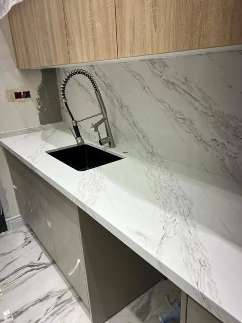 Quartz et Granite e Marbre
