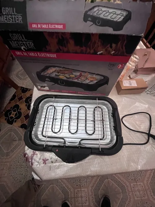 Grillmeister gril de table électrique original importé de France