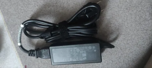 Chargeur fiche bleu HP original 