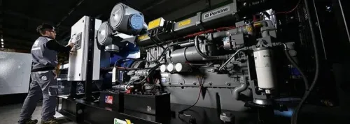 Installation et maintenance de groupes électrogènes