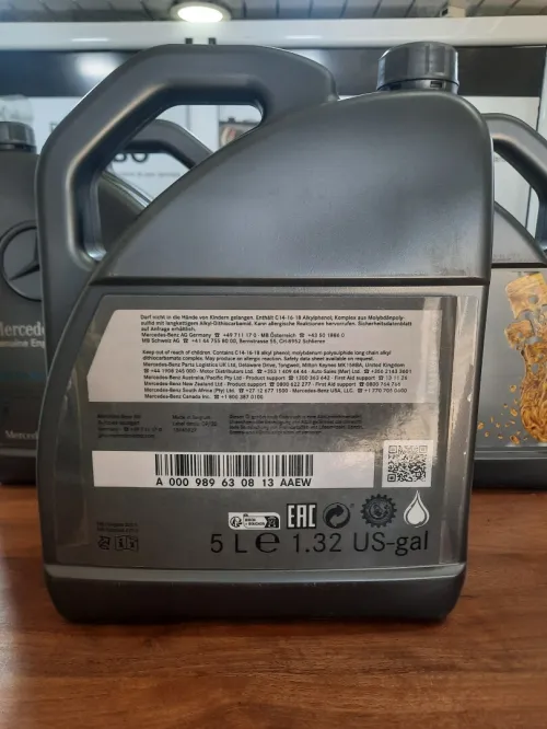 HUILLE MOTEUR 5W30, 5W40 MERCEDES