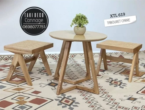 TABOURET CARRE 