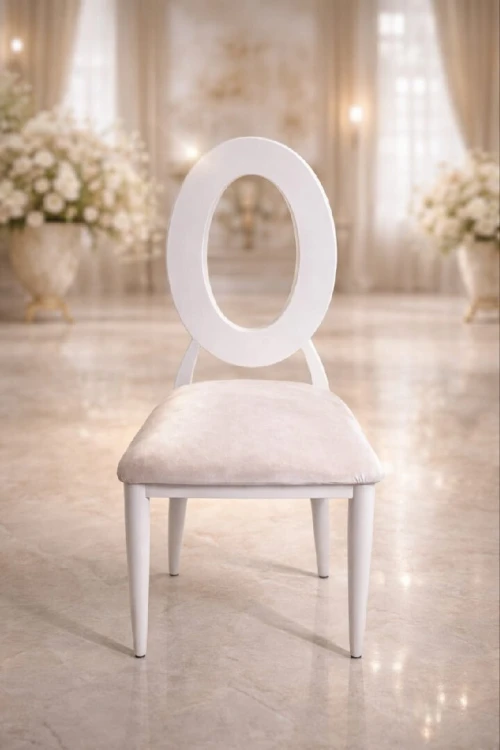 NOUVEL ARRIVAGE Chaise Médaillon Vide L'Élégance Intemporelle