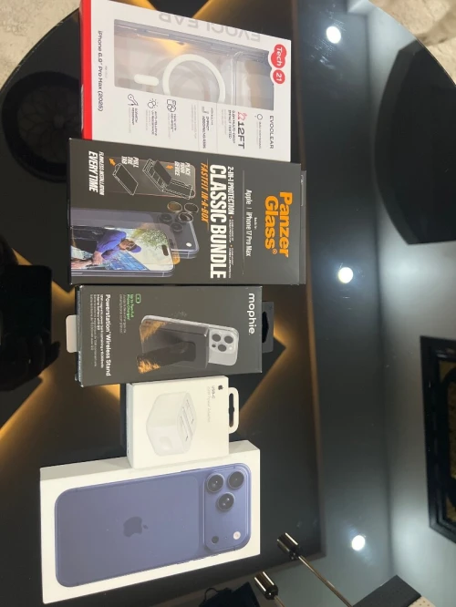I phone17 pro max 17pro max blue colour