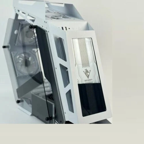 CASE MAGMA V2 WHITE 6 FAN NEW