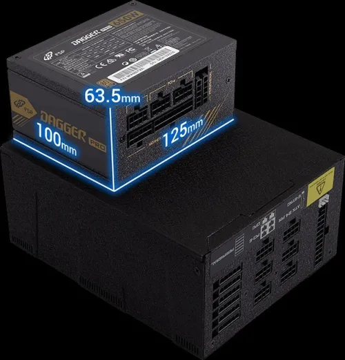 FSP 750W DAGGER PRO GOLD NEW