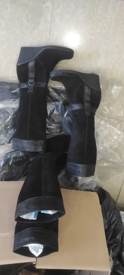 Lots de bottes compensées femme