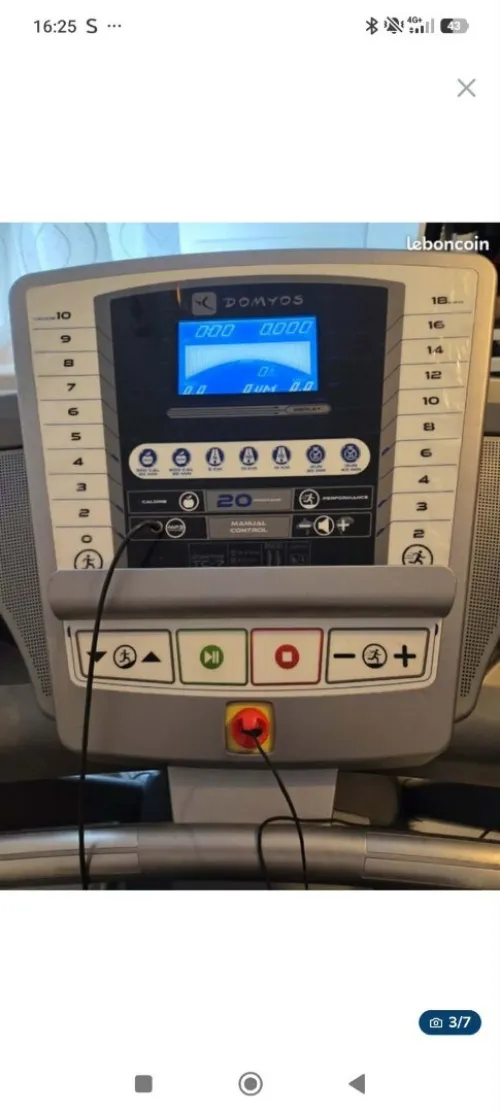 Tapis roulant Domyos TC 7 (d'origine France)