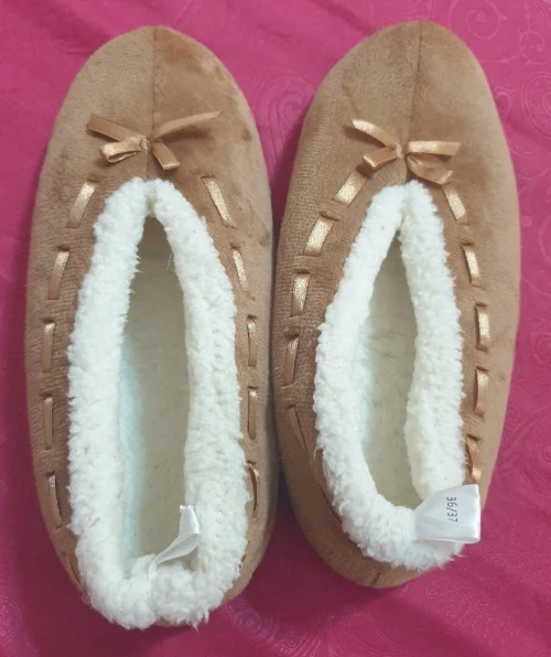 CHAUSSONS FOURRÉS FEMME