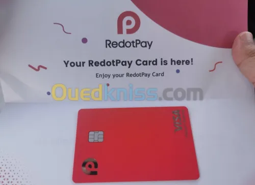  طلب بطاقة Redotpay ريدوتباي 