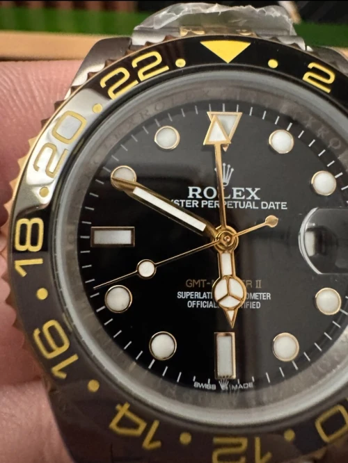 "Montre Rolex GMT Master 2 Two Tone "Master Copy