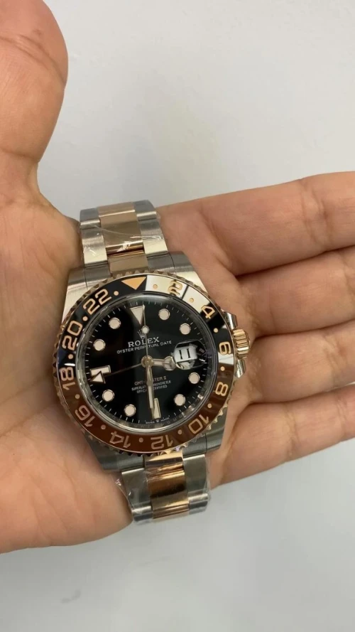 Montre Rolex GMT MASTER II RootBeer -master-