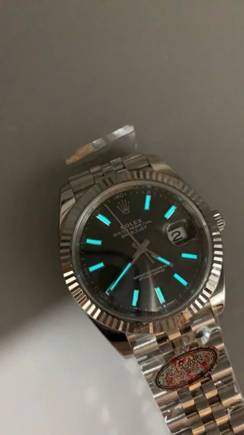 Montre Rolex Datejust Gris (Clean / Clone)