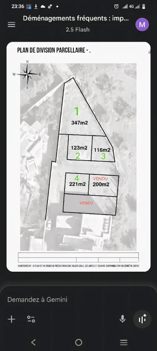Vente Terrain Tlemcen Mansourah