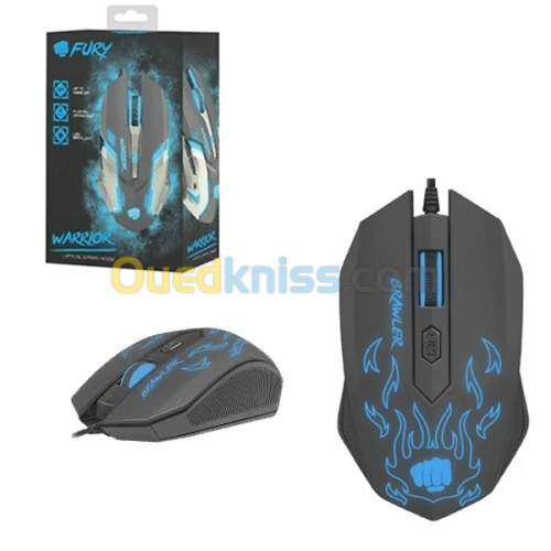 SOURIS FURY BATTLER 6400 DPI