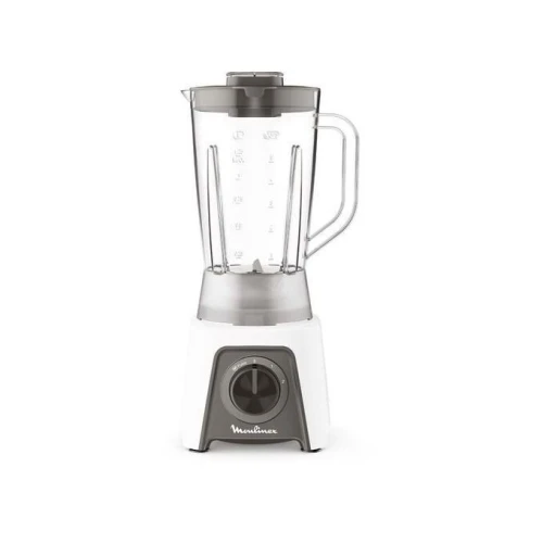 Moulinex Mixeur Blendeo 450w-1.5L+ HACHOIR + BROYEUR 3en1 - LM2C3110 - Blanc