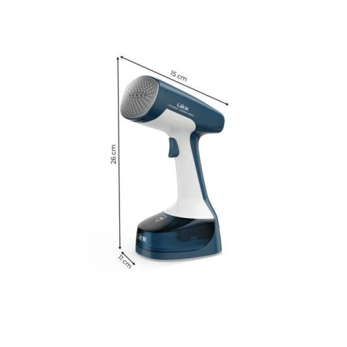 Défroisseur Vapeur A Main Vertical CALOR -1400W -DT7130C0-Blanc-Bleu