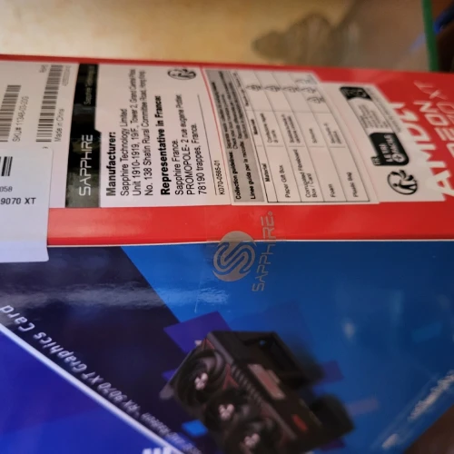 Carte graphique Sapphire Pulse AMD Radeon RX 9070 XT 16GB GDDR6