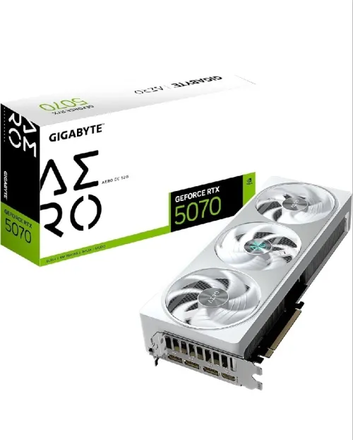 GIGABYTE GeForce RTX 5070 Aero OC 12GB GDDR7sous blister