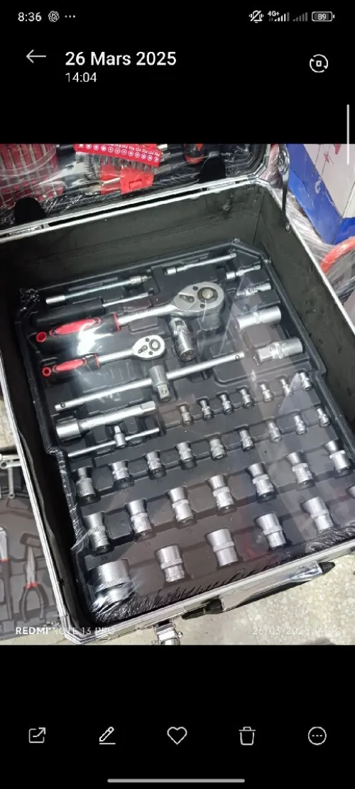 Valise a outils 186 pcs / servante mobile / caisse a outils