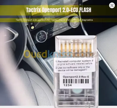 Scanner Tactrix J2534 (Xentry ISTA+ CANCLIP ODIS Tacstream consult JLR)
