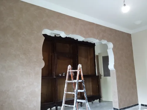 Peintue decoration ba13  بديل الخشب و بديل الرخام  faux plafond  demontable